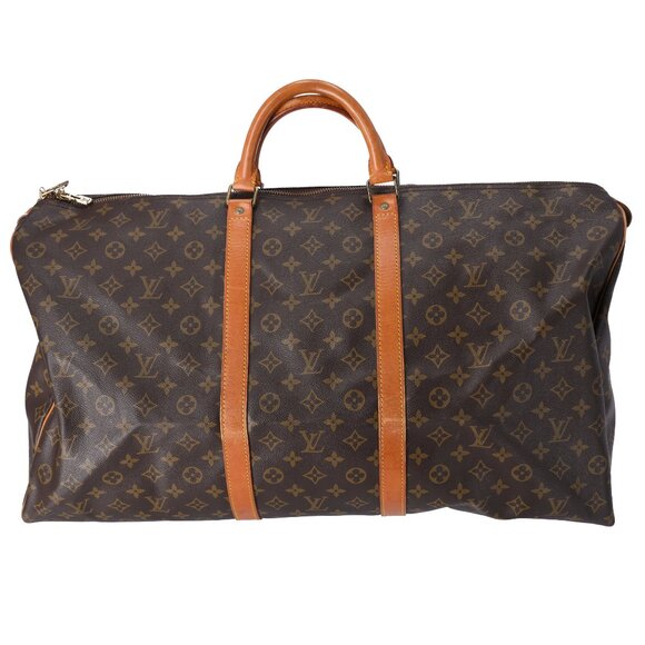 Louis Vuitton Keepall 60 Monogram Boston Bag M41422 Canvas - Picture 1 of 7